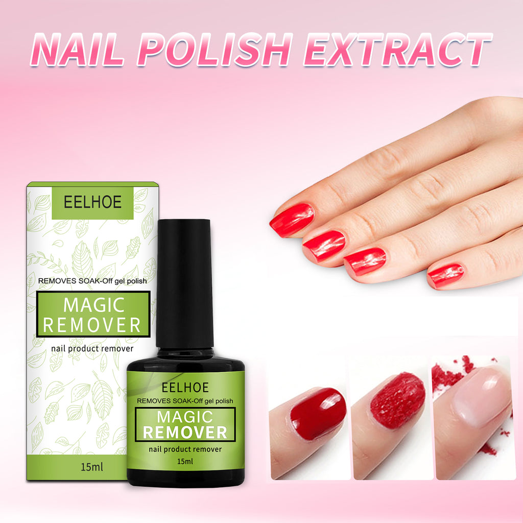 EELHOE Magic Remover, Nail Polish Remover Nail Polish Remover Magic Nail Polish Remover For Nail Salon