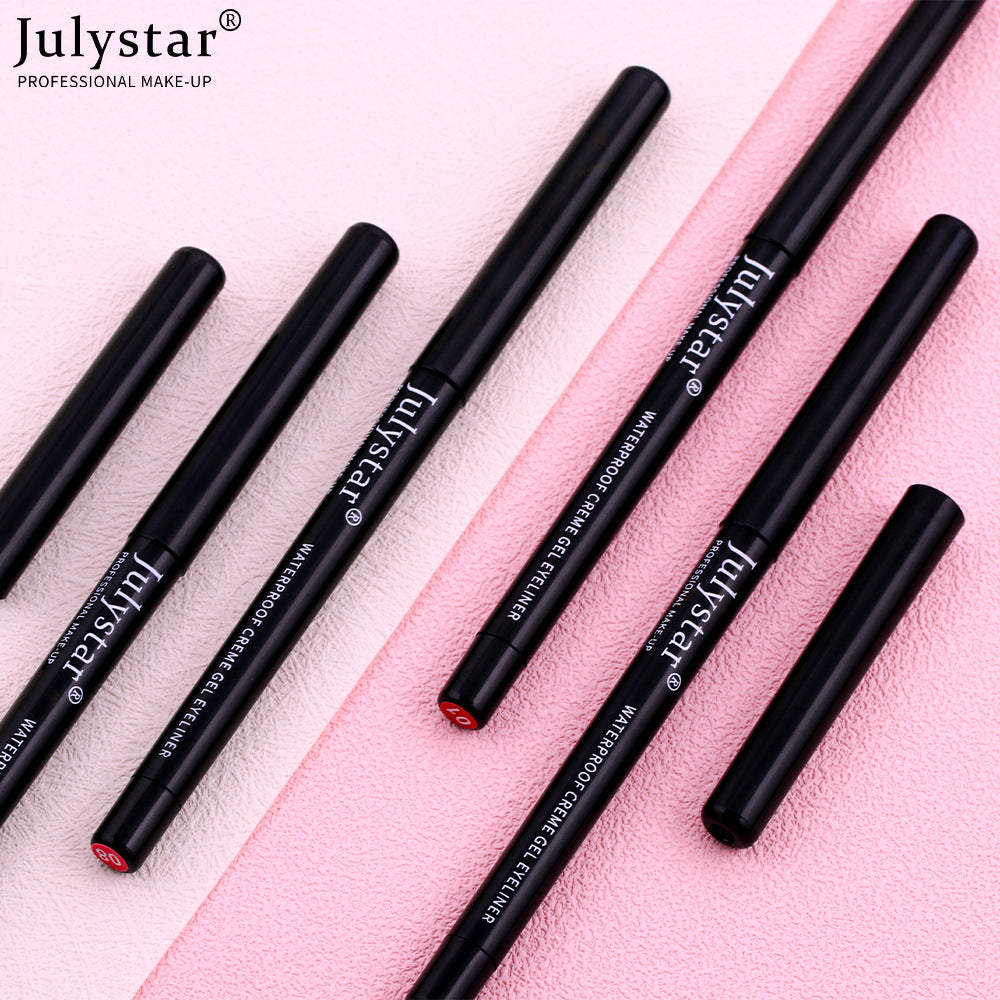 New Set Of Eyeliner Pencil Waterproof And Oil-Proof Non-Smudge Eyeliner Gel Pencil