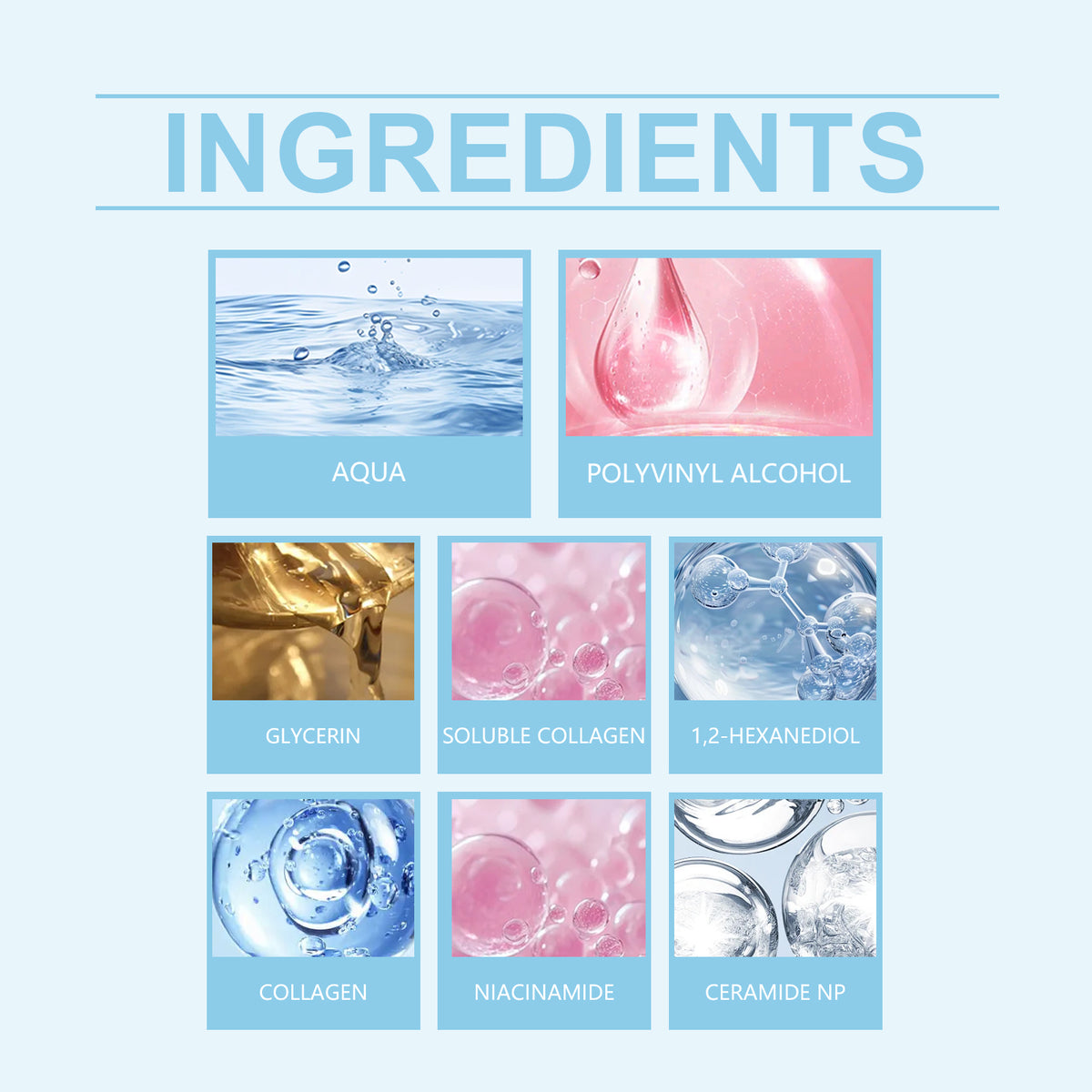 Jaysuing Collagen Night Peel-Off Mask, Cleanses Keratin, Moisturizes, Controls Oil And Nourishes The Skin. Peel-Off Mask