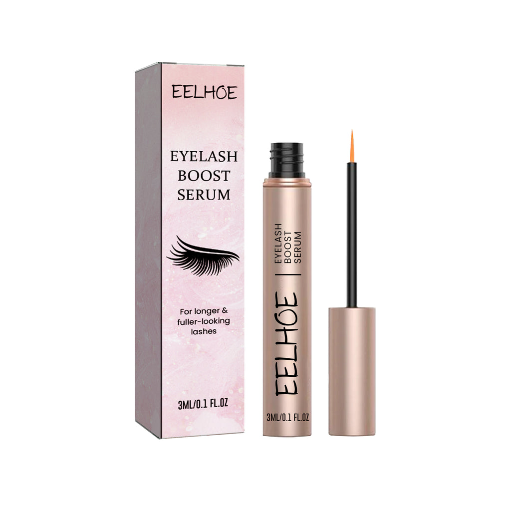 Eyelash Boost Serum, Natural Long Black Thick Curling Eyelashes Waterproof And Non-Smudges Durable Mascara