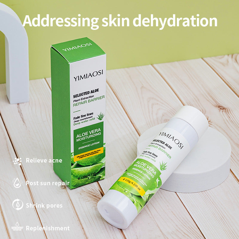 YIMIAOSI Aloe Vera Hydrating Essence Milk, 120g