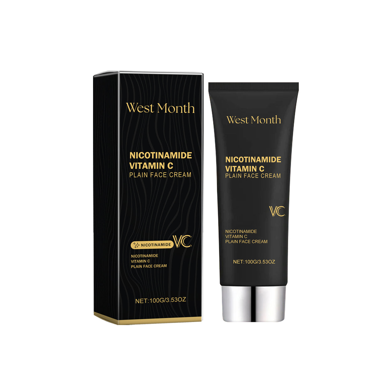 West&Month Plain Face Cream, Brightening Skin And Toning Natural Concealer Beauty