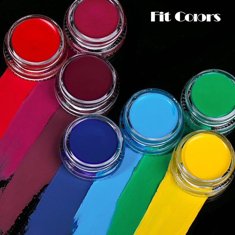 Fit Colors 12 Color Fluorescent Eyeliner Halloween Face Color Painting