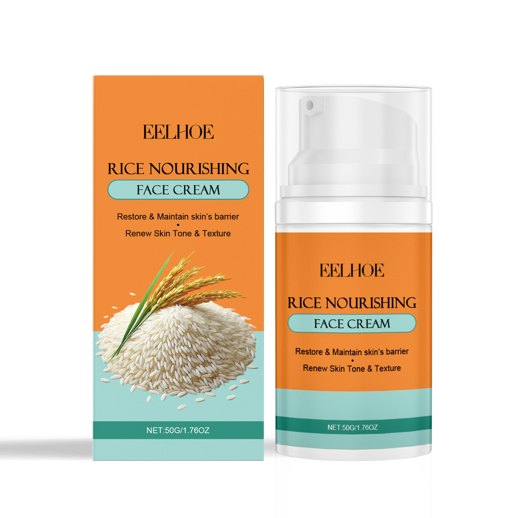 EELHOE Rice Nourishing Cream Gentle, Hydrating, firming, Hydrating and brightening daily skin care cream