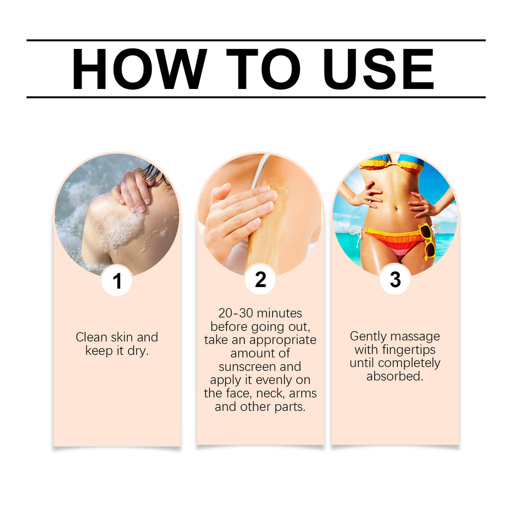 OUHOE Moisturizing And Protective Cream, Summer Outdoor Mild Moisturizing Moisturizing Light Non-Sticky Isolation Protection Cream