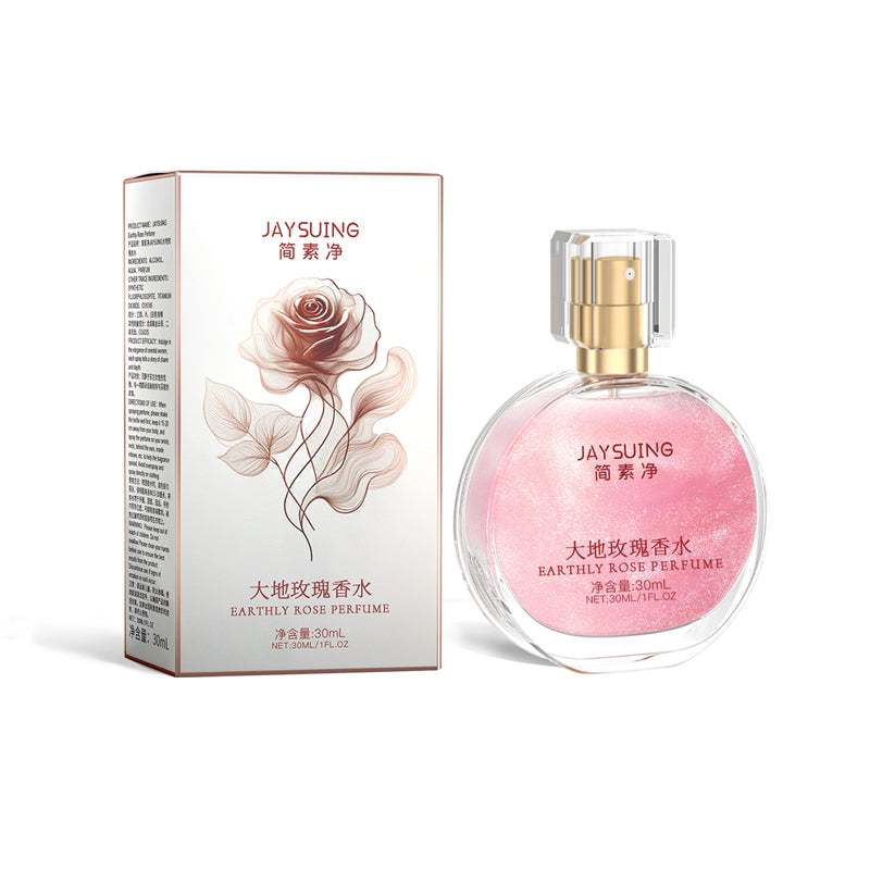 Earthly Rose Perfume, Light Fragrance Natural Clear New Oriental Fragrance Of High-Grade Elegant Lady Lasting Fragrance