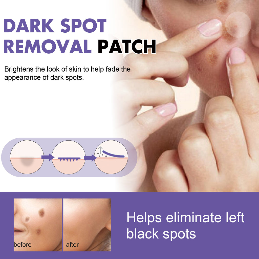 EELHOE Dark Spot Removal Patch, Lightening Face Dark Spots Melasma Spots Melanin Moisturizing Whitening Skin Spot Patch