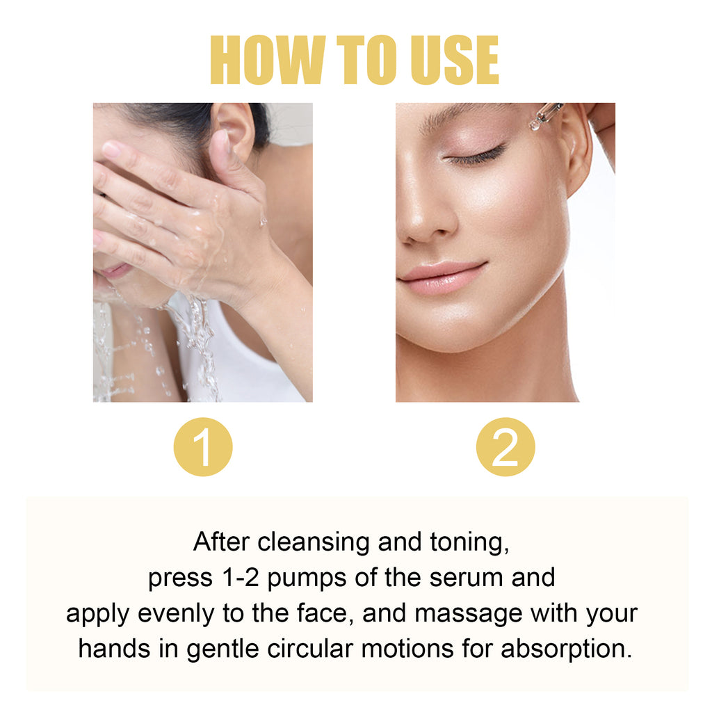 HOYGI Niacinamide Brightening Serum, Lightening Spots And Fine Lines Brightening Skin Hydrating Moisturizing Facial Treatment