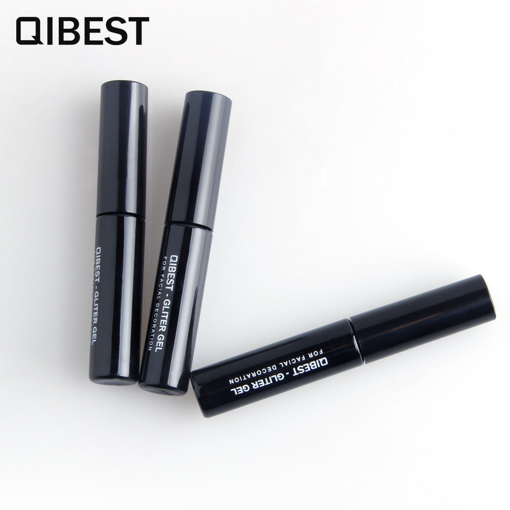 QIBEST Makeup Special Glue For High Flash Glitter Powder Eye Shadow Nail Glitter Glue Quick-Drying
