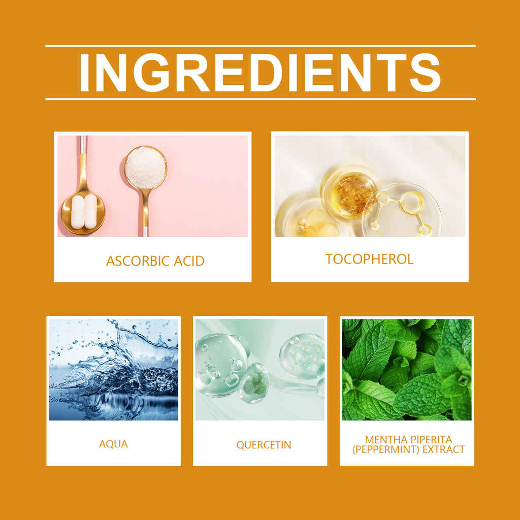 Vitamin C Essence, Facial Gentle Brightening Deep Moisturizing Repair Nourishing Skin Care Essence