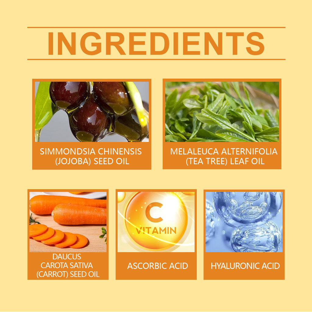 West&Month Carrot Body Whitening Oil, Daily Gentle Moisturizing Body Skin Delicate Skin Oil