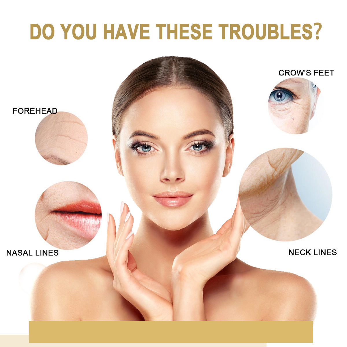 Golden Age Essence Lightening Fine Lines, Firming Skin, Hydrating And Moisturizing Face Essence