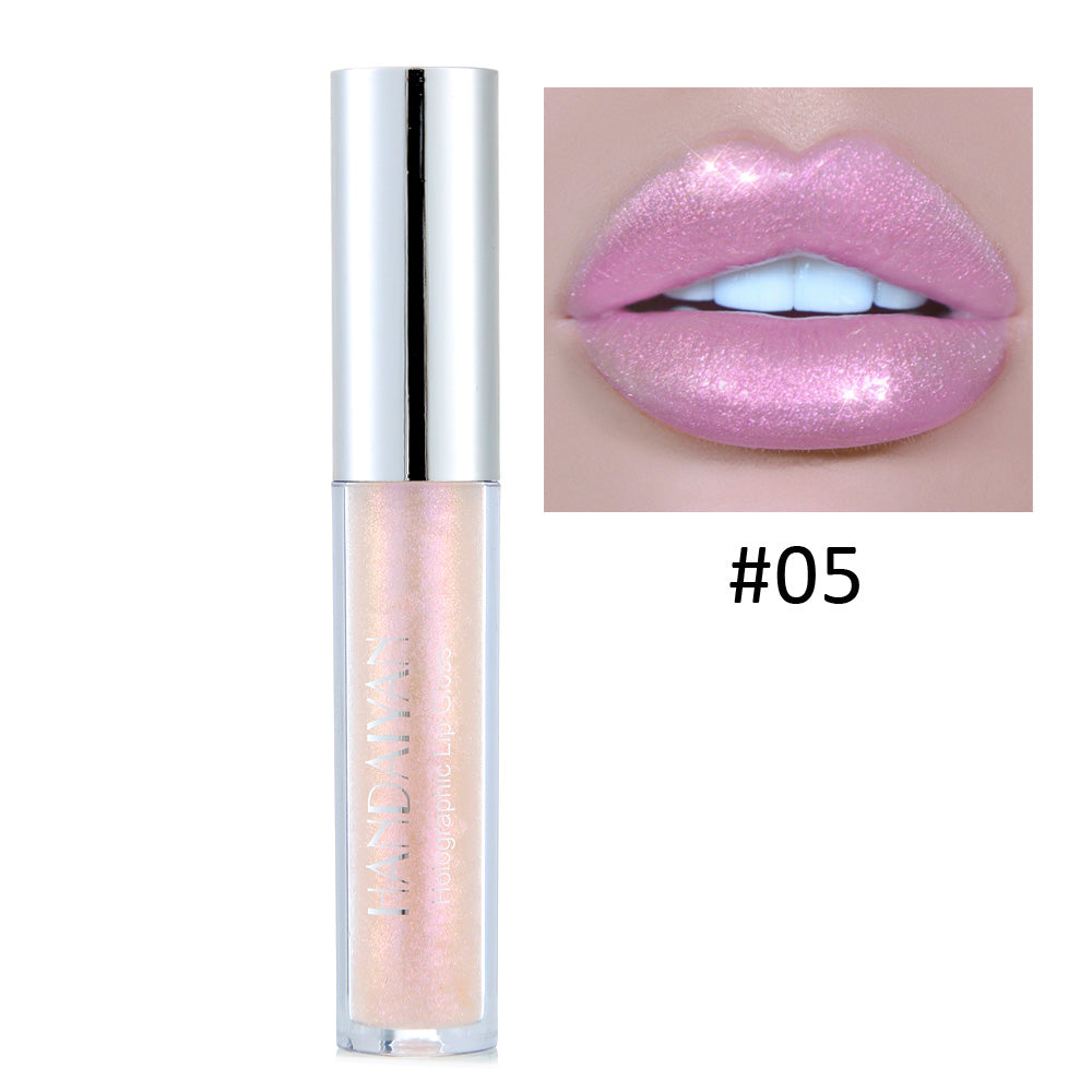 HANDAIYAN New Polarized Lip Gloss Renji Color Colorful Lip Gloss Lip Glaze Lasting Moisturizing