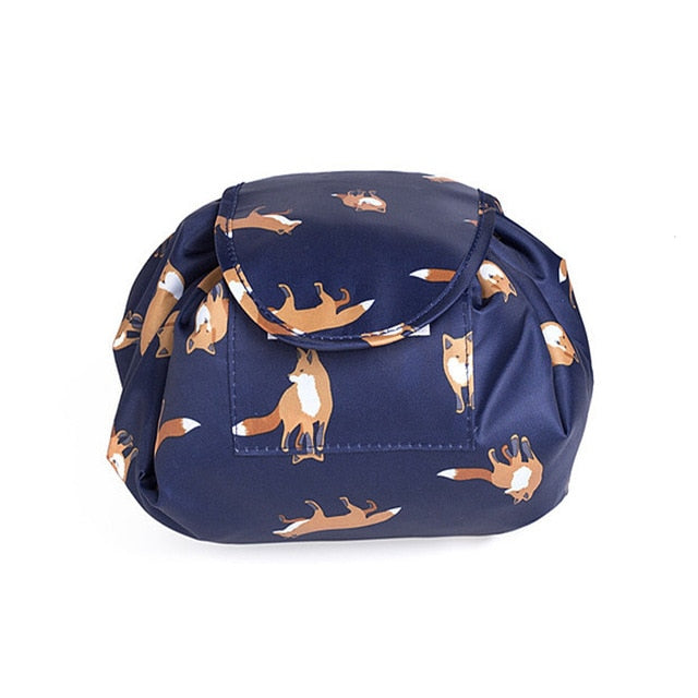 Do Not Miss Drop ship Women Drawstring Cosmetic Bag travel Organizer bag pouch Make Up Case Storage Makeup Bag Toiletry bag