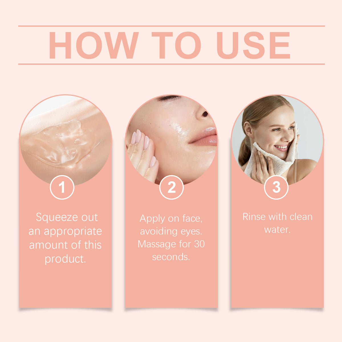 Hoygi The Facial Exfoliating Gel, Refreshing And Gentle Cleansing Facial Skin Delicate Moisturizing Oil Control Skin Care
