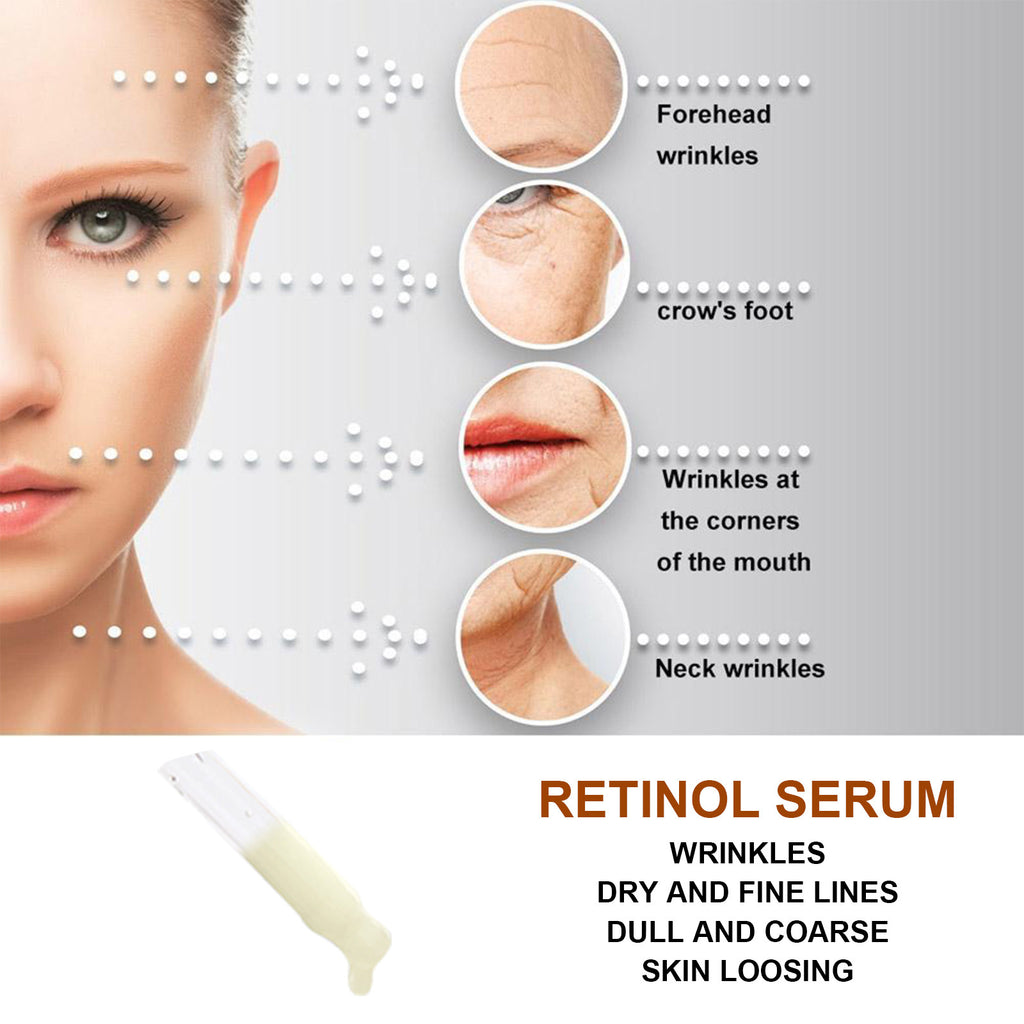 EELHOE Retinol Face Essence Gently Moisturizes, Replenishes Moisture, Closes Pores And Equalizes Face Essence