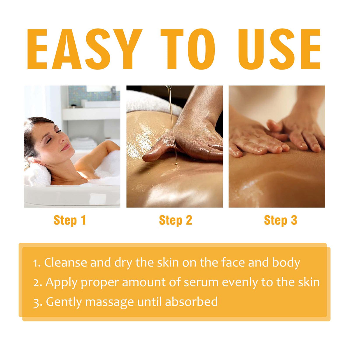 Ouhoe Fruit Acid Facial Body Essence Series, Moisturizing, Moisturizing, Brightening And Firming Skin Essence
