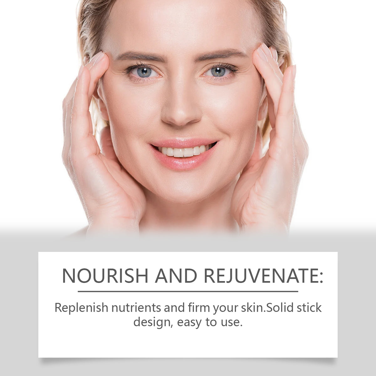 Hoygi Firming Serum Stick, Nourishing Facial Skin Hydrating Light Smooth Young And Energetic Essence Bar