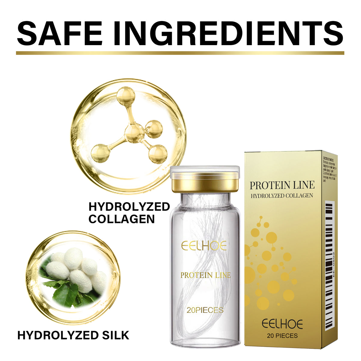 EELHOE Protein Ascending Line, Moisturizes And Lightens Fine Lines And Wrinkles On Face And Tightens And Tightens Delicate Skin