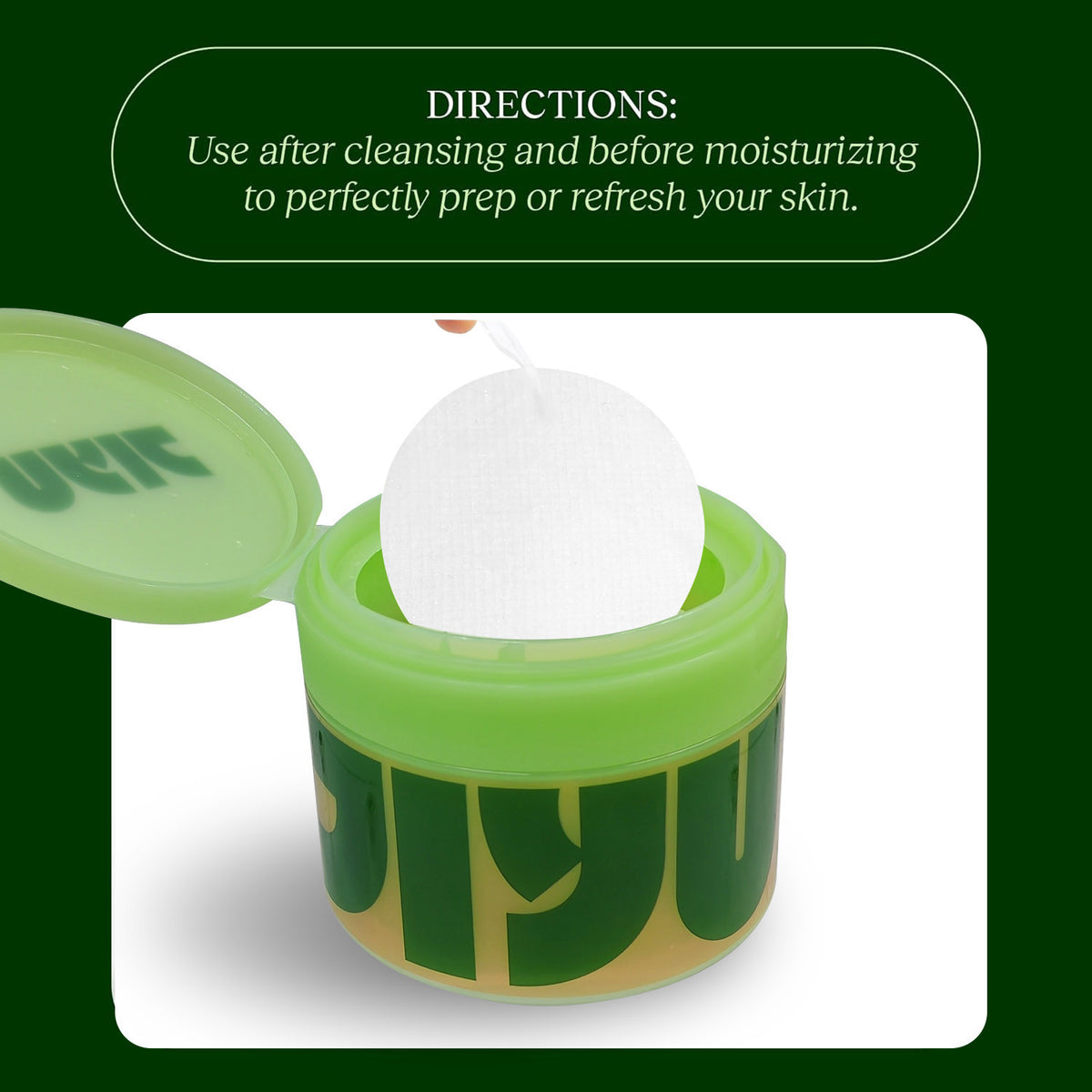 Cucumber Hydrogel Patches Cleansing Pads 100-Pack OEM Processing