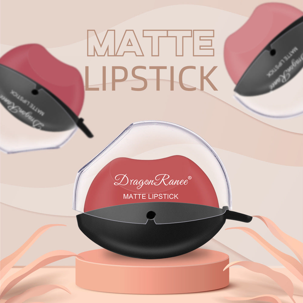 Sip Into Makeup Lazy Lip Lipstick Lipstick Is Not Easy To Fade Matte Makeup Effect Matte Lipstick