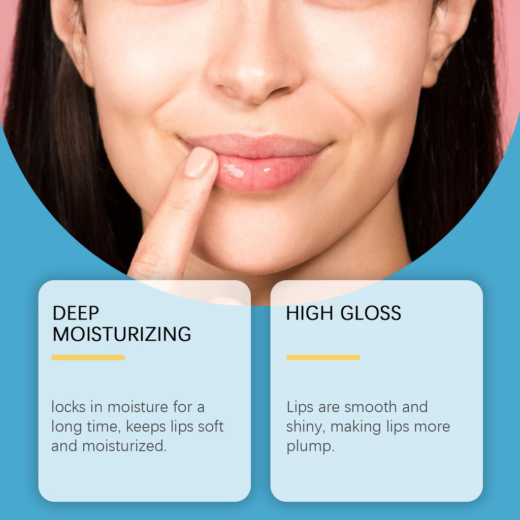 EELHOE Lip Moisturizing Oil, Moisturizes, Hydrates, Tender, Delicate Care And Moisturizes Lip Skin Daily Lip Oil