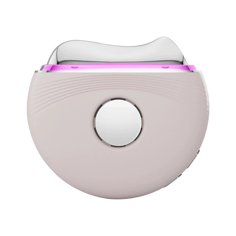 Facial and neck massage scraping board EMS micro current vibration lifting and tightening color light beauty device