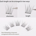 Lazy Fish Tail False Eyelashes Trilogy Natural Simulation Thick Single Cluster Lazy Series Deviruchi Eyelashes