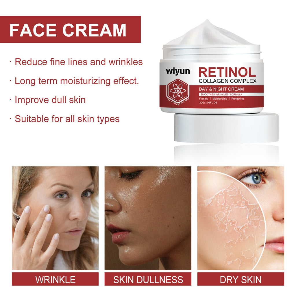 Wiyun Retinol Whitening Fine Line Cream Moisturizing, Whitening, Firming, Moisturizing And Deep Hydrating Cream