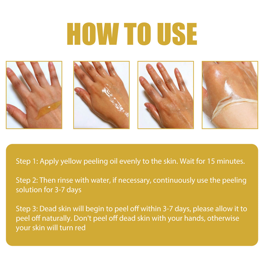 EELHOE Body Exfoliating Oil Skin Tone Brightening Body Skin Dead Skin Moisturizing Whitening Skin Care Oil