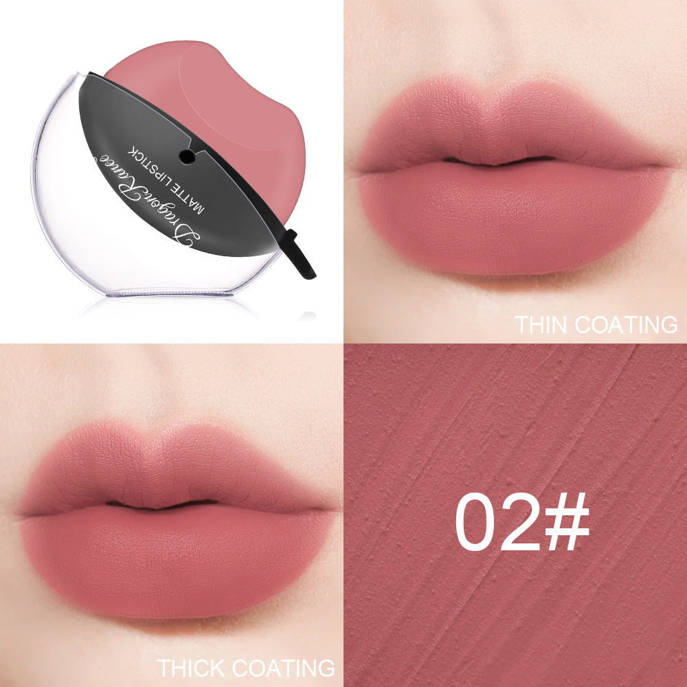 Sip Into Makeup Lazy Lip Lipstick Lipstick Is Not Easy To Fade Matte Makeup Effect Matte Lipstick