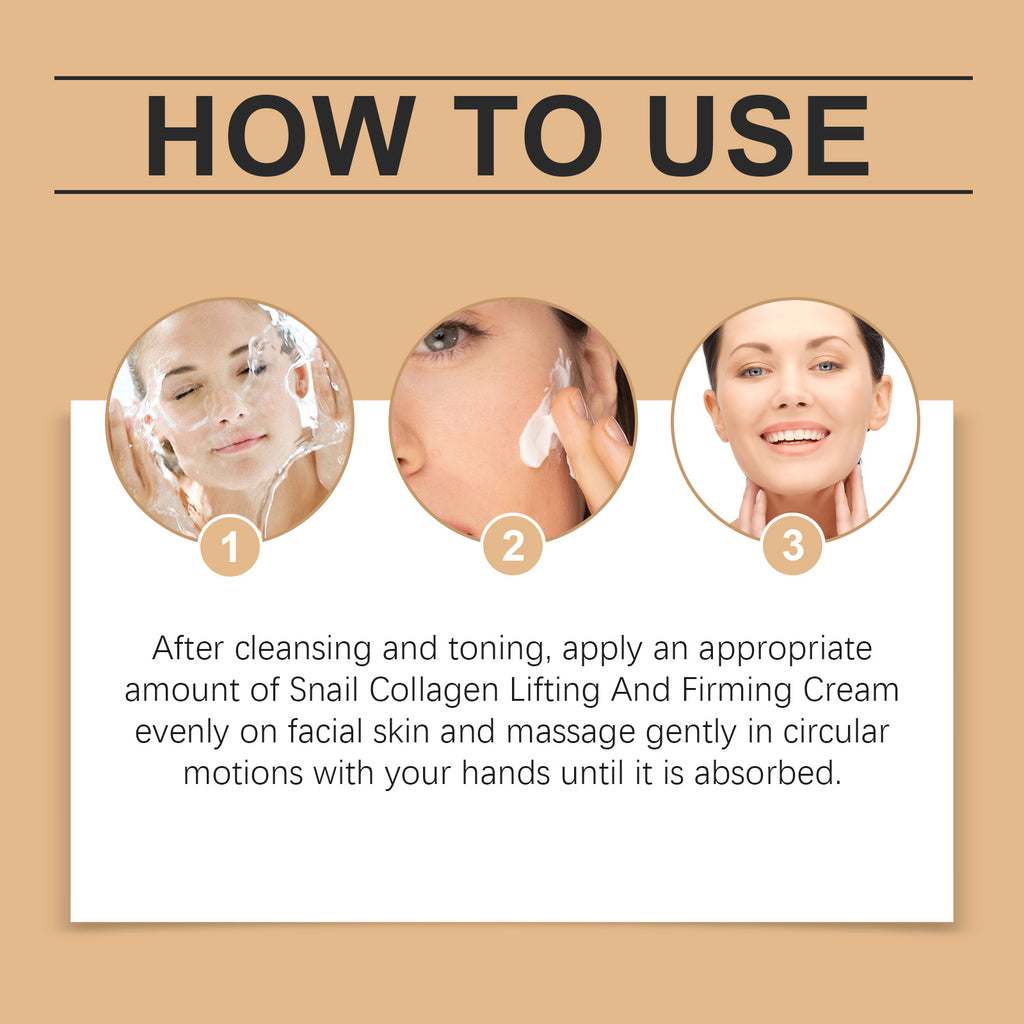 Hoygi Snail Collagen Firming Cream Moisturizing And Moisturizing Skin Care And Brightening Collagen Firming Cream