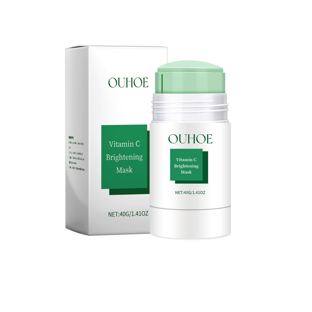 OUHOE Green Tea Facial Cleanser Solid Mask Improves Dullness, Moisturizes, Gently Cleans And Brightened Skin Mask