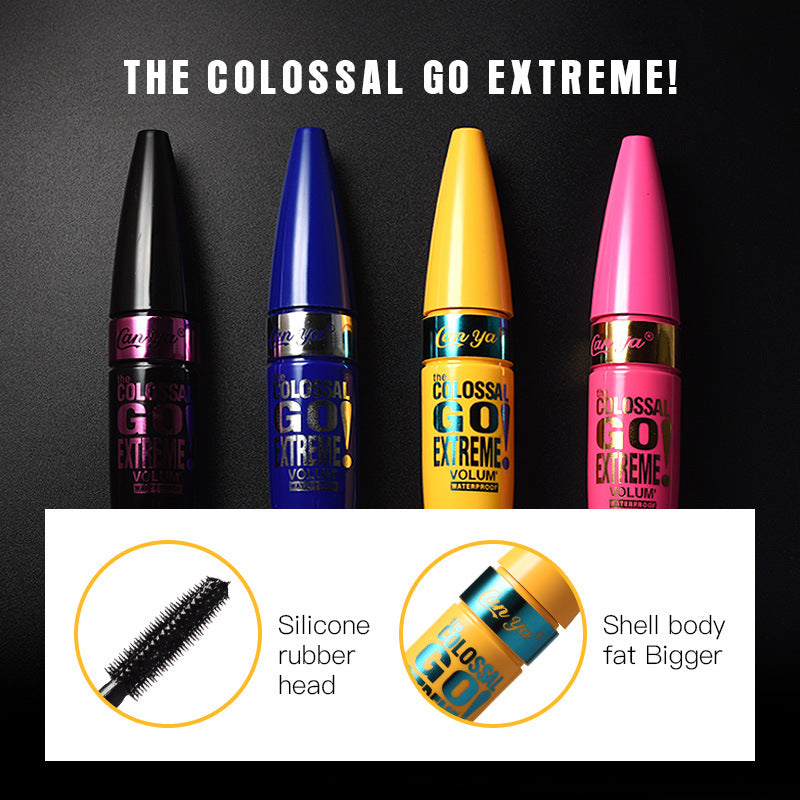 Canya 4d Mink Mascara Fiber Dense Waterproof Curling Mascara