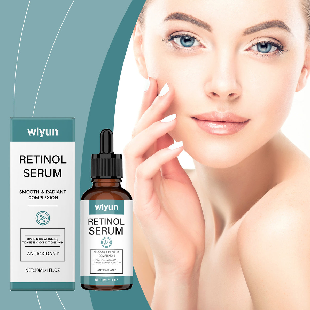 Wiyun Retinol Essence Gently Hydrates Skin, Improves Dry Skin And Nourishes Facial Skin