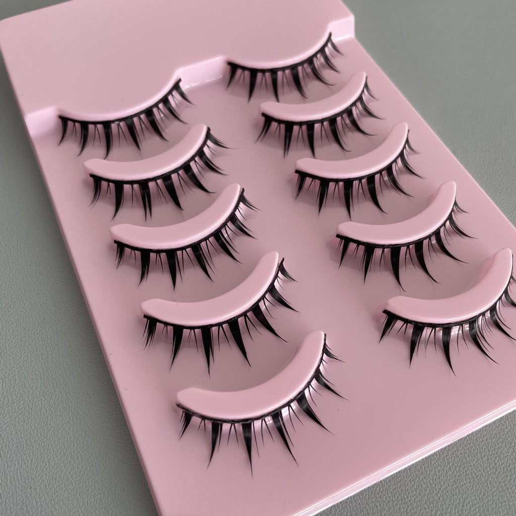 Cartoon Bushy Black Terrier Big Devil False Eyelashes Whole Piece Barbie Eyelashes Natural Little Devil