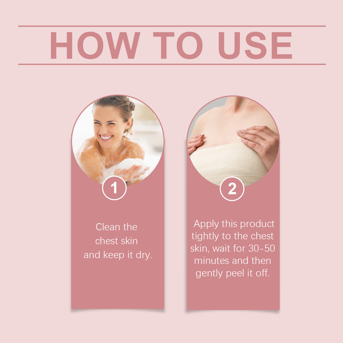OceAura Chest Patch Chest Line Lift Highlights Figure Moisturizing Skin Chest Care Patch