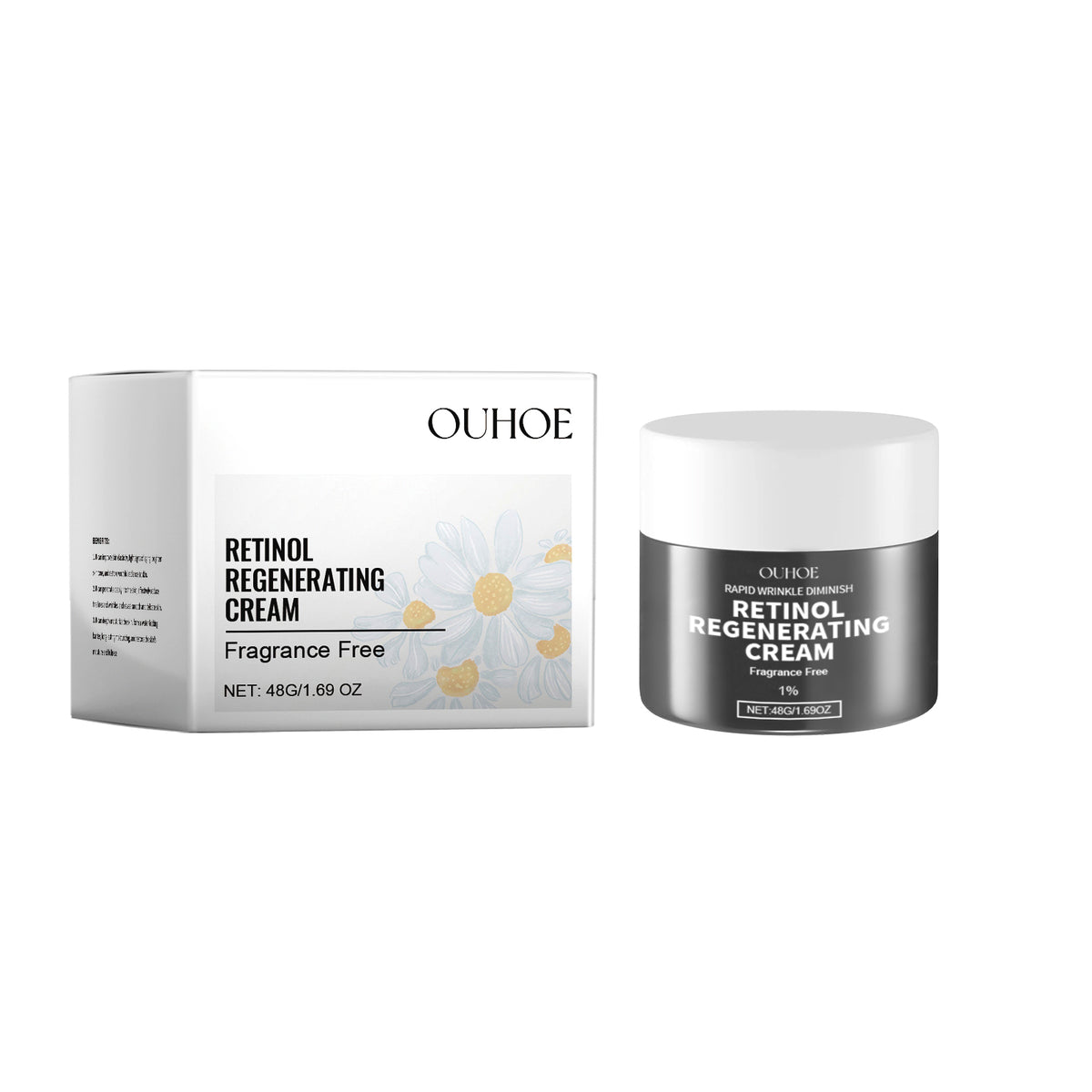 OUHOE Retinol Cream, Improves Skin Elasticity, Hydrates, Nourishes And Nourishes Delicate Skin Care Cream