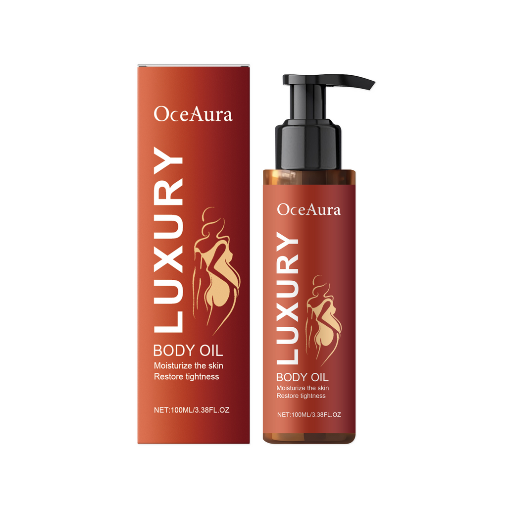 OceAura Moisturizing Body Oil Nourishes, Moisturizes And Softens The Skin, Hydrates And Enhances Elasticity. Body Care Oil