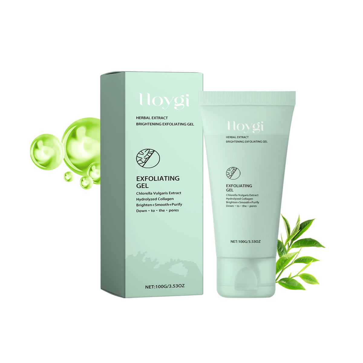 Exfoliating Gel, Mildly Clean Silent Black Mouth Contractive Pore Chamfer Bright Skin Gel