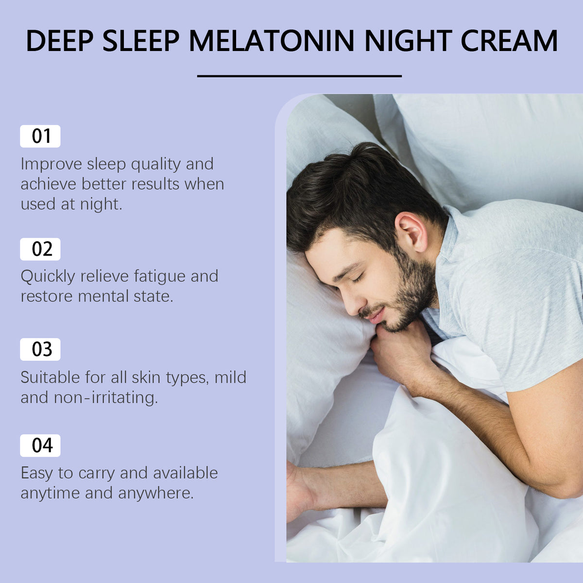 Ximonth Soothing Night Cream Pamper The Night By Relieving Sleep Discomfort And Enhancing Sleep Comfort