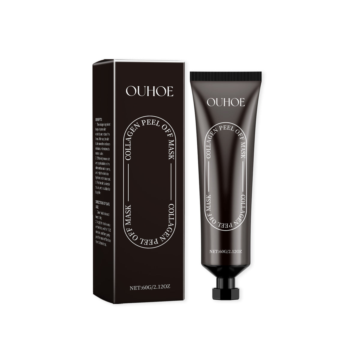 Ouhoe - Collagen Peel & Tear Mask Gentle Pore-Cleansing Facial Oil Control Hydrating Mask