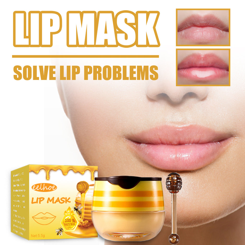 With Lip Brush Natural Honey Lip Film Desalinates Lip Lines Desalinates Lip Color Moisturizes And Moisturizes Lip Film Not Greasy And Easy To Absorb