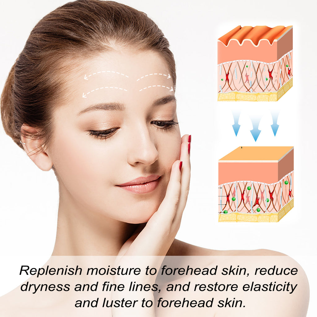 Moisturizing Forehead Patch, Fade Forehead Wrinkles And Fine Lines Anti-Aging Moisturizing Skin Patch