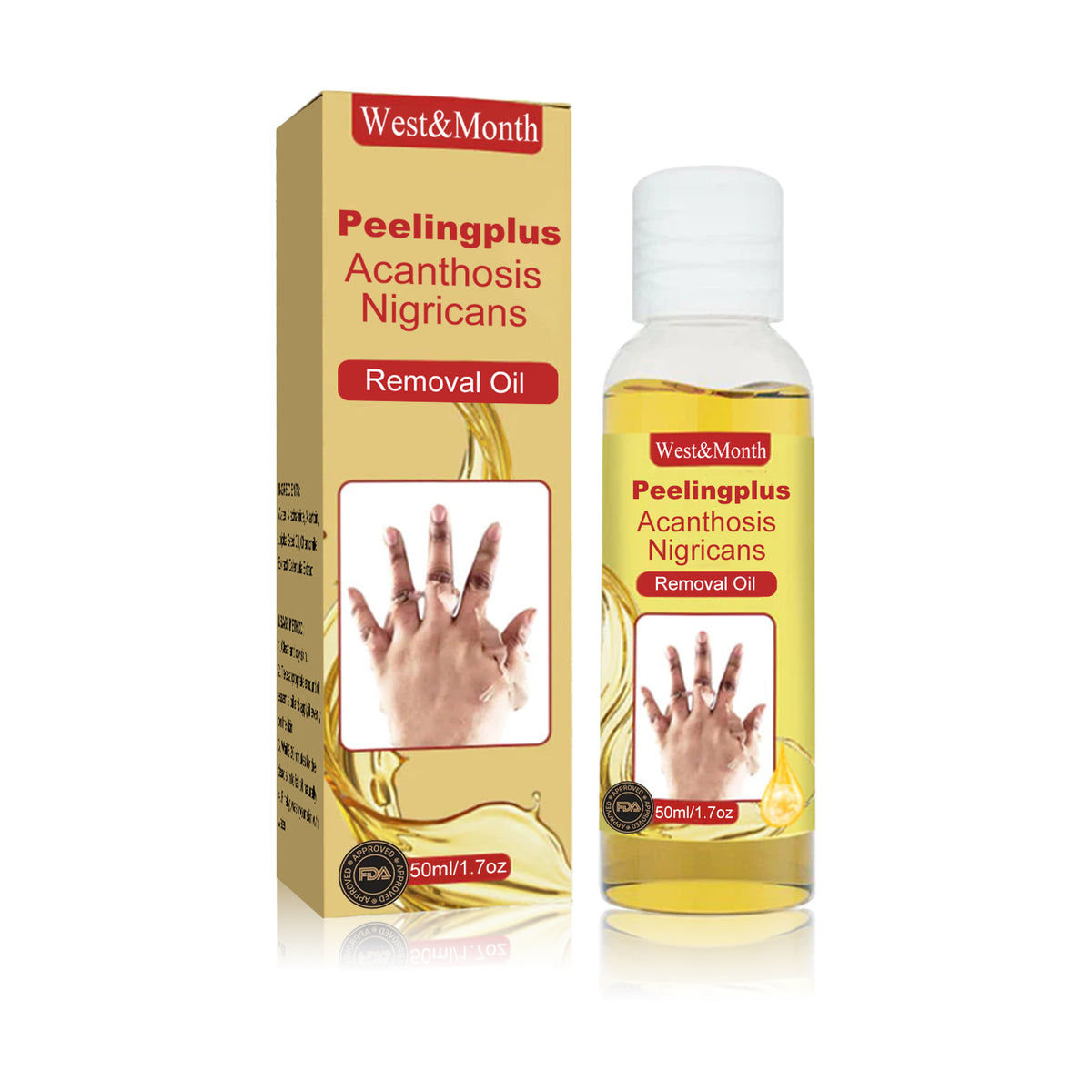 Acanthosis Nigricans Removal Oil, Exfoliating Light Black Brightening And Beauty Skin Oil
