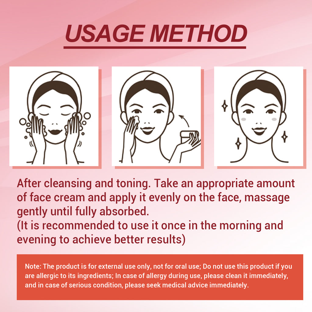 EELHOE Retinol Facial Firming Cream, Anti Aging Moisturizing Firming Whitening Face Cream