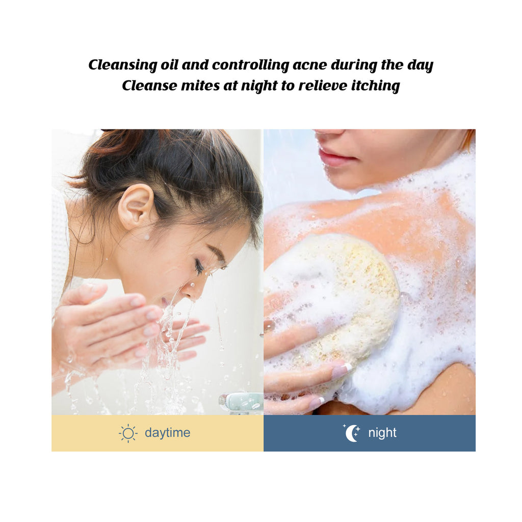 Jaysuing Facial Cleansing Soap Face Gentle Cleansing Body Back Acne Care Skin Bath Soap