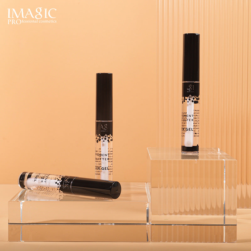IMAGIC Eye Makeup Glue Long Lasting Color Glitter Powder Eye Shadow Powder Eye Shadow Primer Make Up