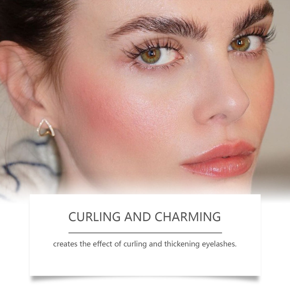 Jaysuing Mascara, Curls Naturally Without Makeup Smudging. It Is Waterproof, Sweat-Proof And Not Easy To Smudge. It Is A Daily Beauty Mascara