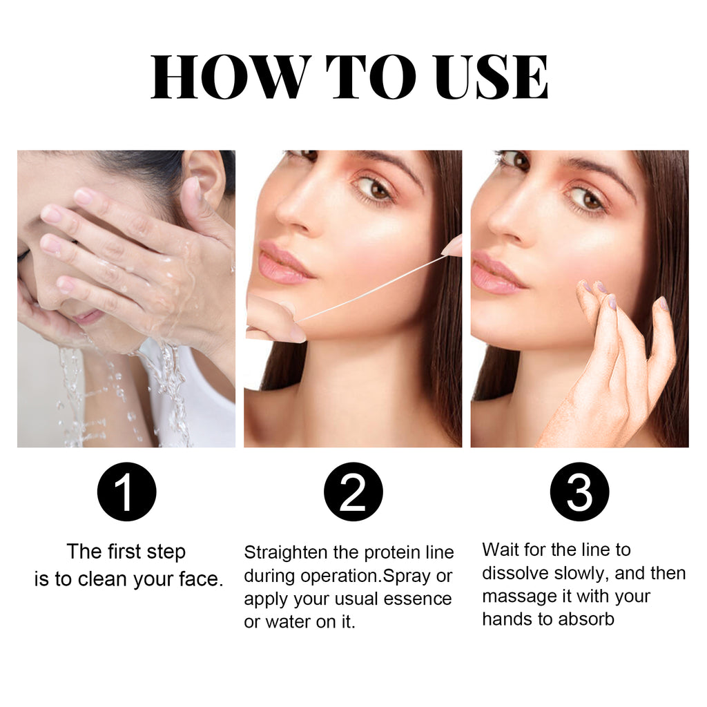 EELHOE Protein Ascending Line, Moisturizes And Lightens Fine Lines And Wrinkles On Face And Tightens And Tightens Delicate Skin